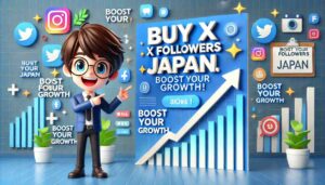 Buy X(Twitter) Followers Japan | Real, Active Followers from SocialBuzzoid.com